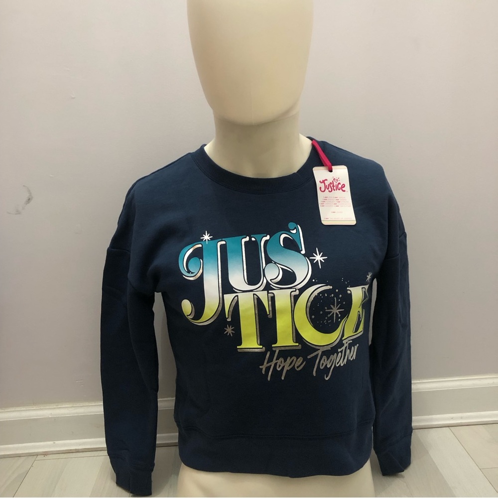Nwt justice sweatshirt